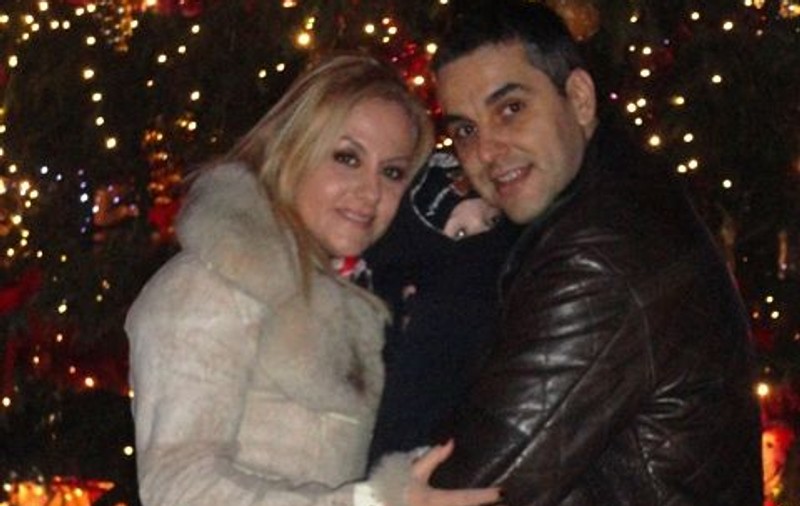 Cristi Brancu și Oana Turcu și-au dus fiul în cartierul lui Moș Crăciun | FOTO