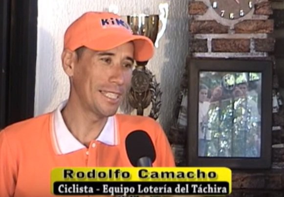 Ciclistul Rodolfo Camacho