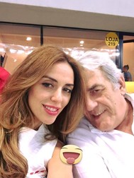 FOTO Johnny Săndulescu alături de fiica sa, promoterul concertistic Denisa Săndulescu