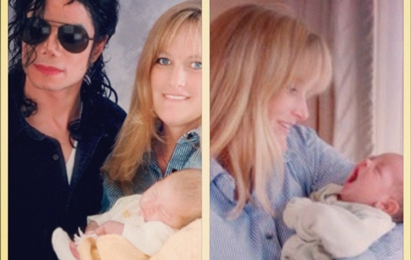 IMAGINEA care spune ce este în SUFLETUL chinuit al unui copil! Paris Jackson a postat o fotografie cu părinții ei și cu ea pe când era bebeluș! 