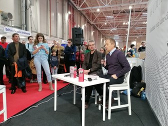 Daniel Morar, la târgul de carte Gaudeamus