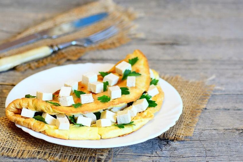 Omletă din tofu