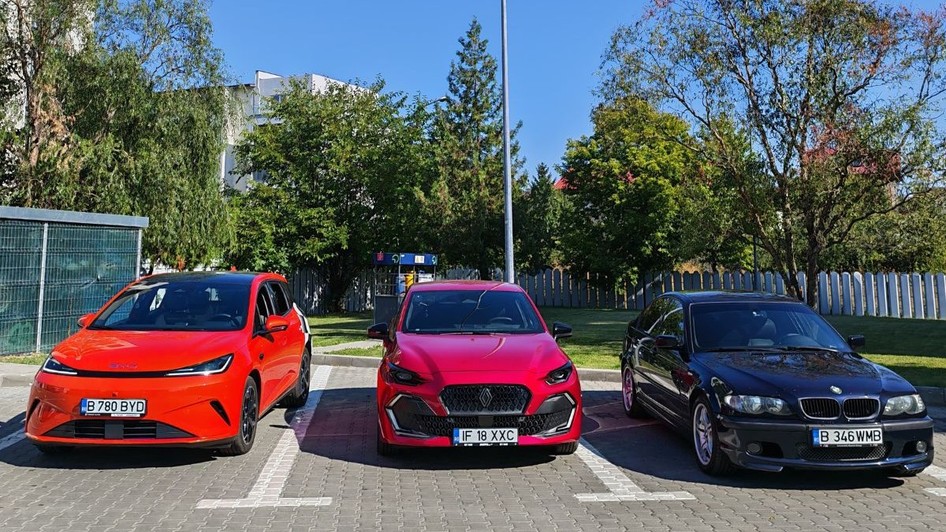 Cele trei masini folosite in testul de 1000km de la DailyDriven. Foto: DailyDriven