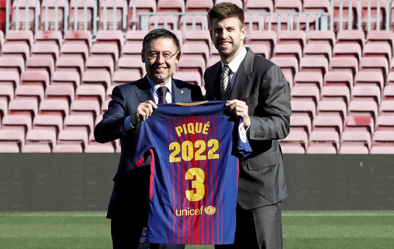 Gerard Pique rămâne la FC Barcelona până în 2022. Fundașul se retrage din fotbal de la formația catalană