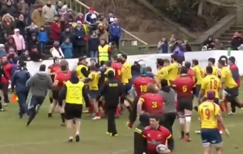 Suspendări drastice pentru cinci rugbyști spanioli, după agresarea arbitrului Vlad Iordăchescu