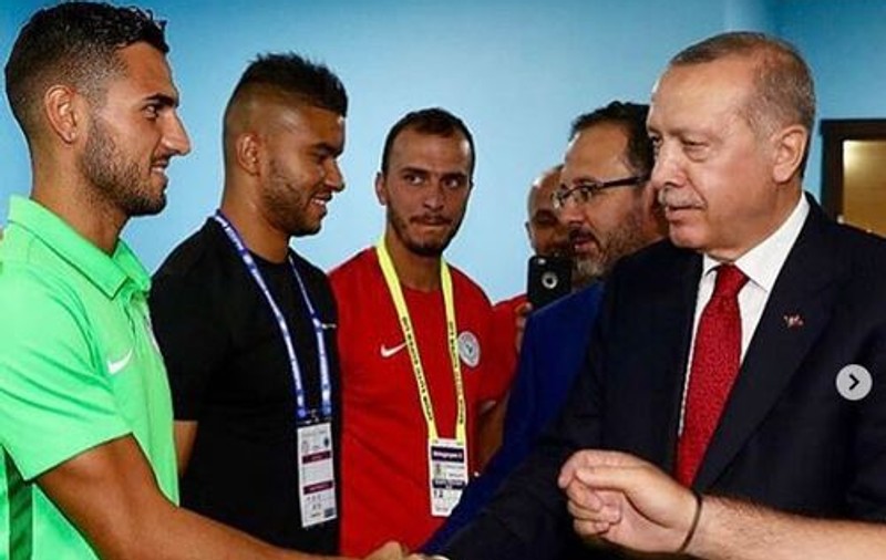 Petrucci a dat mâna cu dictatorul Erdogan. Italianul a jucat doi ani la CFR Cluj