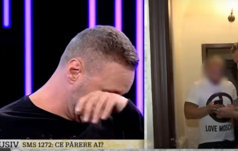 VIDEO. Scandal cu Alin Oprea și fiica sa în direct, la televizor. Cântărețul a început să plângă