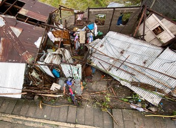 Taifunul Goni a făcut ravagii în Filipine FOTO: EPA-EFE/FRANCIS R. MALASIG