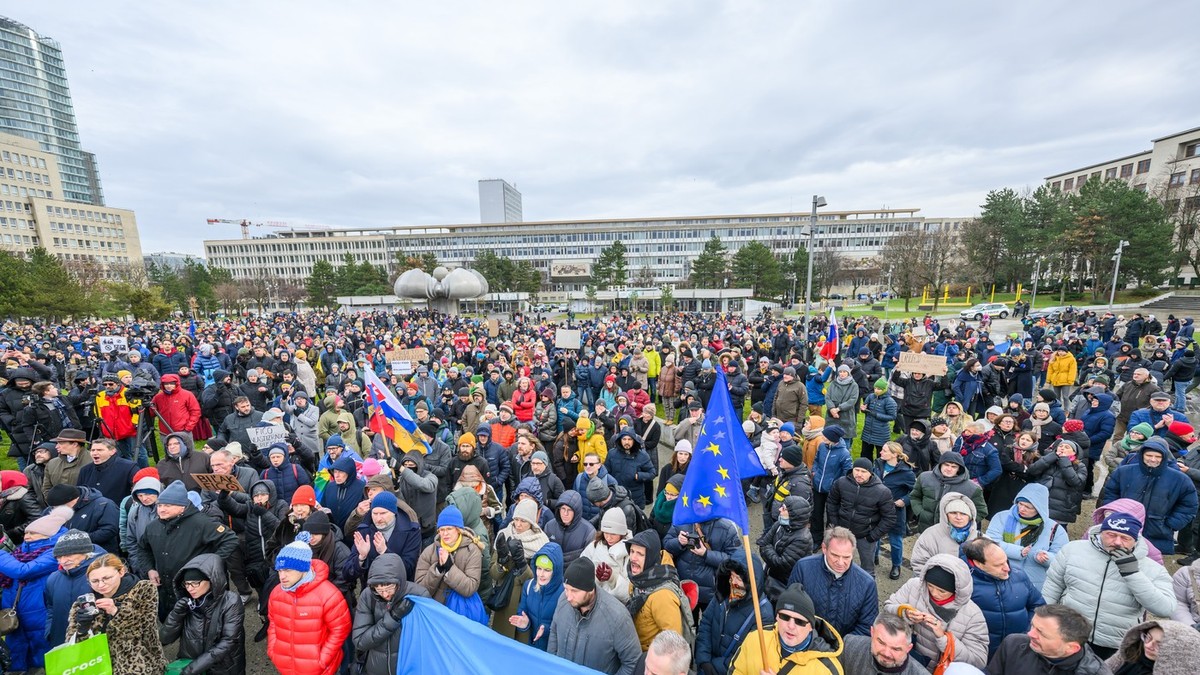 protest bratislava