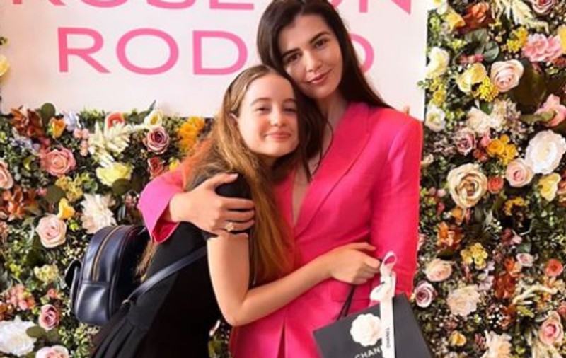 Imagine rară cu Monica Gabor, fiica ei și fiul lui Mr. Pink. Mesajul neașteptat transmis de vedetă