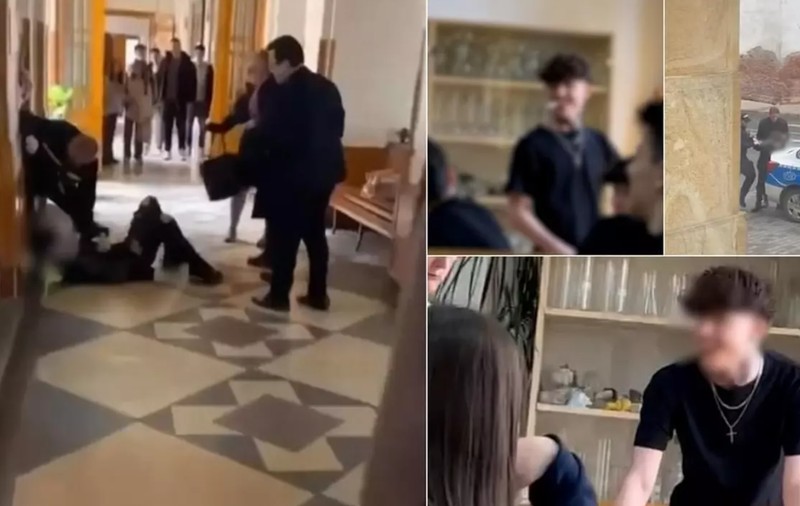Elevul din Târgu Mureș care și-a bătut diriginta, plasat în arest la domiciliu