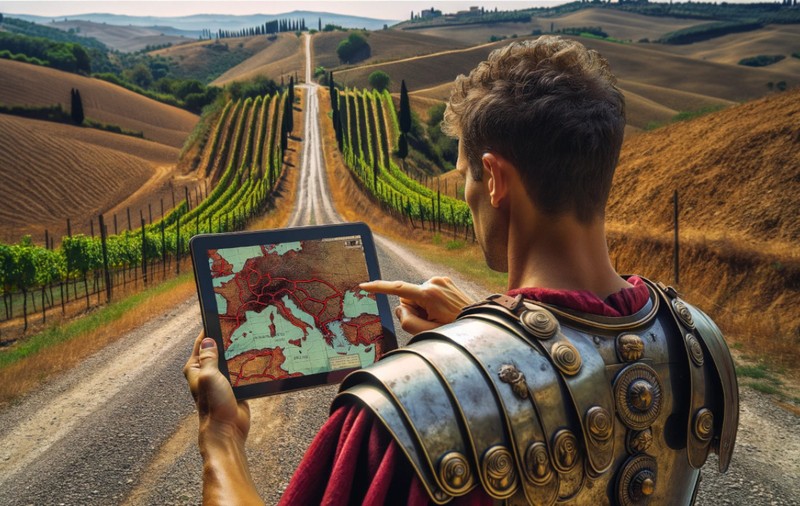 Google Maps pentru Roma Antică este online și funcționează: cum arată Omnesviae, aplicația care calculează rute de acum 2.000 de ani