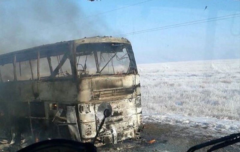 VIDEO| Accident de autobuz soldat cu 52 de morți în Kazakhstan