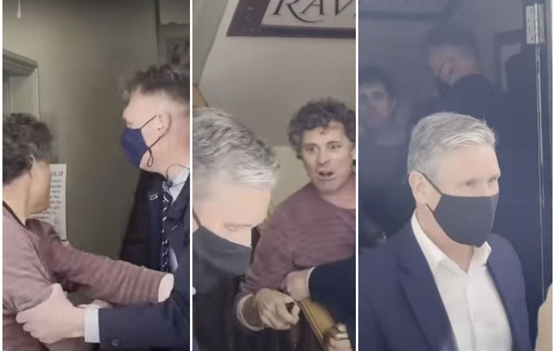 VIDEO | Liderul opoziției britanice, dat afară cu scandal dintr-un pub, pentru că a susținut lockdown-ul