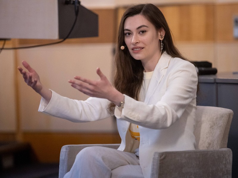 Sanija AMETI, Juristin, PhD Forscherin zum Thema Cybersecurity und internationales Recht an der Universitaet Bern, Co-Praesidentin Operation Libero. Tagung der Evangelischen Akademie Tutzing. Sommertagung Politischer Club 2024 zum Thema Deutsche Sicherheitspolitik . 22.06.2024. in Tutzing, E V A N G E L I S C H E A K A D E M I E T U T Z I N G, Deutschland. Quelle / Copyright / Credit : *** Sanija AMETI, lawyer, PhD researcher on cybersecurity and international law at the University of Bern, Co-President Operation Libero Conference of the Protestant Academy Tutzing Summer Conference Political Club 2024 on German Security Policy 22 06 2024 in Tutzing, E V A N G E L I S C H E A C A D E M I E T U T Z I N G, Germany Source Copyri xEAT-SICHERHEITSPOLITIKx,Image: 885521389, License: Rights-managed, Restrictions: imago is entitled to issue a simple usage license at the time of provision. Personality and trademark rights as well as copyright laws regarding art-works shown must be observed. Commercial use at your own risk., Model Release: no