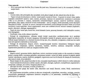 Programa Română Evaluare Națională 2021