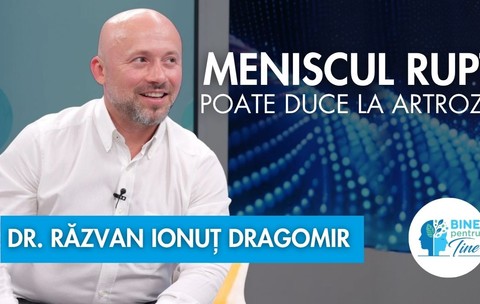 Medicul Răzvan Ionuț Dragomir, în cadrul emisiunii „Bine pentru tine”.