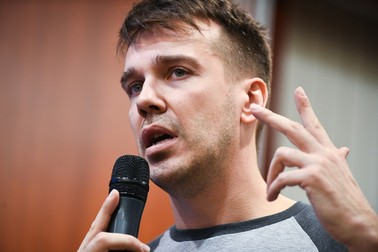 Mikhail Zygar&nbsp;este un jurnalist, scriitor și cineast rus și redactorul-șef fondator al singurului canal independent de știri din Rusia, Dozhd (foto Profimedia)