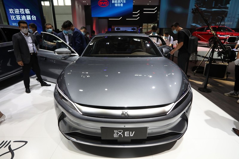 BYD Han, unul dintre modelele electrice ale producătorului chinez Sursa foto: HEPTA