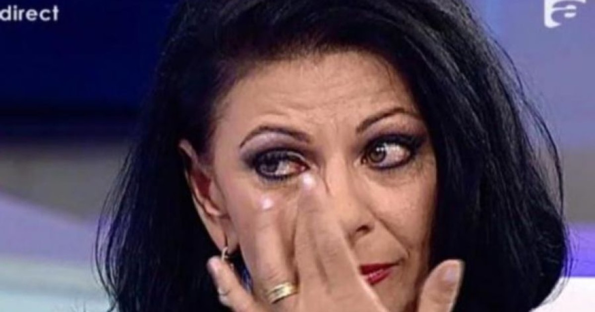 Elena Cârstea, în lacrimi la TV
