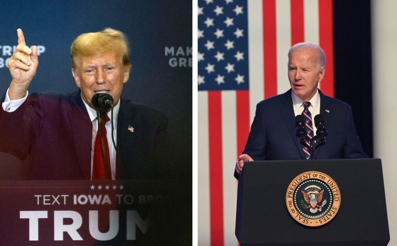 Donald Trump și Joe Biden, aproape de o nouă confruntare electorală Foto: Profimedia