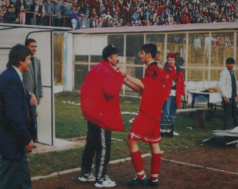Imagini rare cu Cristi Chivu. Cum a fost băgat la „pușcărie”