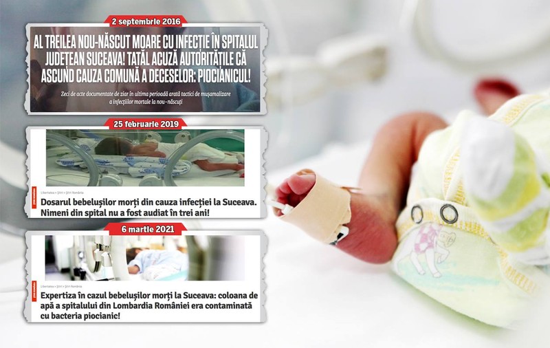 Cinci ani de atenție publică! Procurorii acuză spitalul din Suceava că trei nou-născuți au murit infectați cu nosocomiale din apa contaminată