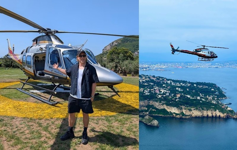 Cât costă să zbori cu elicopterul Uber pe Coasta Amalfi: „O adevărată afacere”