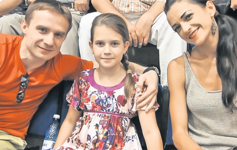 Bianca Maria, fetiţa antrenorului Ioan Suciu, mizează pe Flavius Koczi