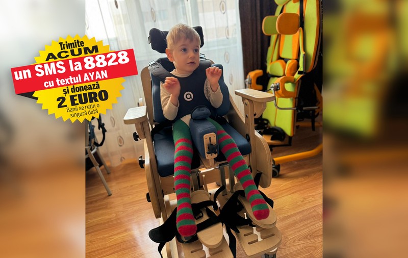 Ayan, în vârstă de 4 ani, a fost diagnosticat cu o boală genetică rară. Tratamentul salvator, transplantul cu celule stem, poate fi făcut în Slovacia și costă 7.000 de euro