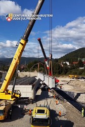 Centura Azuga-Bușteni. Sursa foto: captură video Facebook / Virgiliu-Daniel Nanu