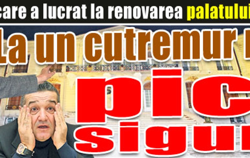 Arhitectul care a lucrat la renovarea palatului lui Becali:«La un cutremur mare, pică sigur!»