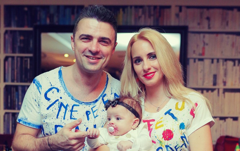 Cornel Ilie ȘI-A BOTEZAT FETIȚA. Cât de dulce este micuța | FOTO