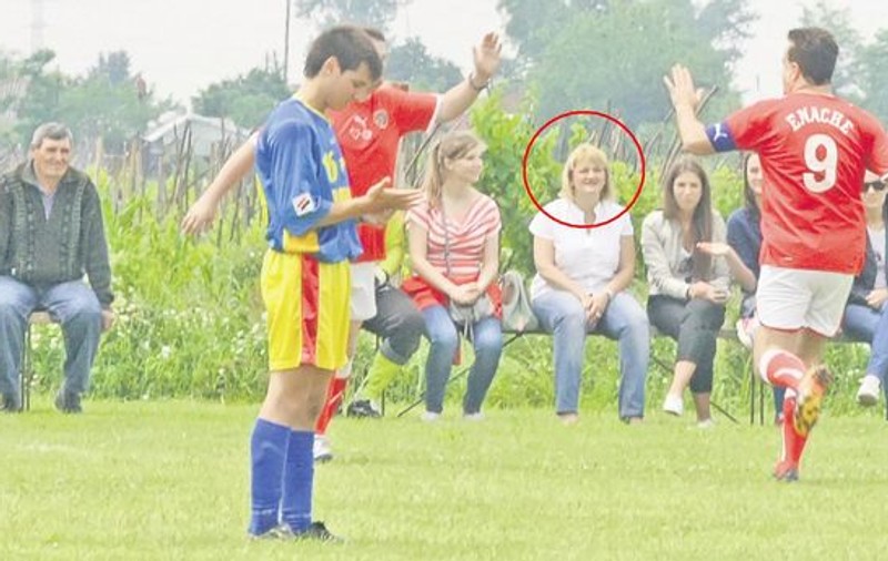 Adrian Enache, cu fosta soţie la ziua lui