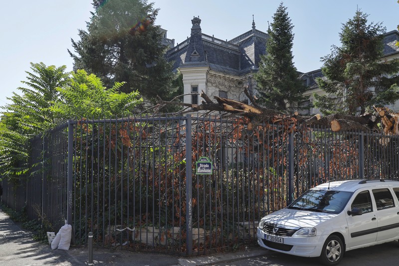 Palatul „Maurice Blank”, bijuteria din centrul Bucureștiului care nu-și găsește cumpărător