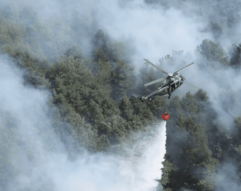 Pompierii români luptă cu flăcările în Serbia. Linia de protecție de 1.000 de metri întinsă pentru oprirea incendiilor
