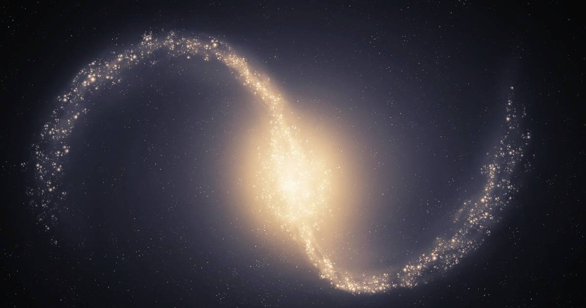 Galaxie spirală mare în spațiul cosmic. Observație astronomică a universului. Galaxie strălucitoare pe fundal negru. Explozie de supernovă