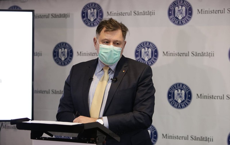 Alexandru Rafila: Sigur vom depăși 40.000 de cazuri de COVID pe zi săptămâna viitoare