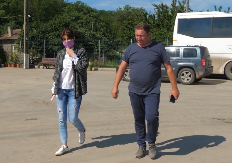 Viorel Deleanu și soția