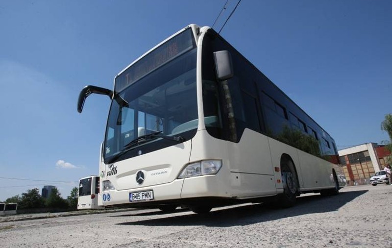 RATB introduce autobuze Mercedes pe liniile preorăşeneşti  