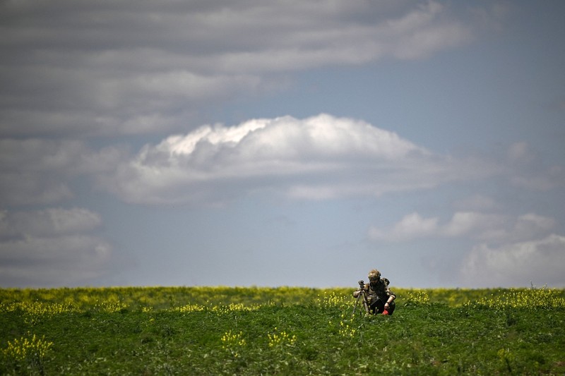 Soldat ucrainean din Donbas | Foto: Profimedia