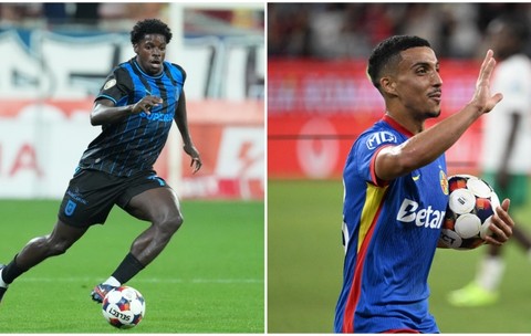 Culisele schimbului bombă dintre FCSB și U Craiova. Detalii incredibile de la negocierile transferului Nsimba – Boutoutaou