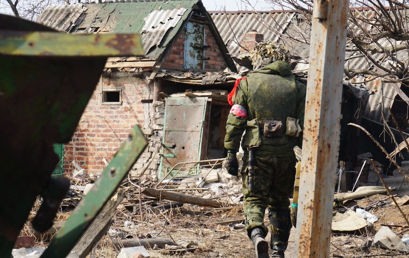 Ucraina neagă capturarea de către ruși a orașului-cheie Marinka, de lângă Donețk