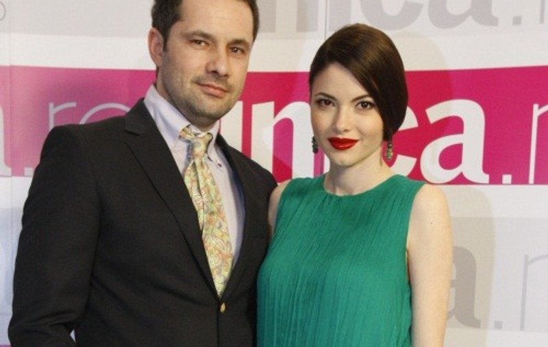 Anca Rusu, superbă în verde smarald