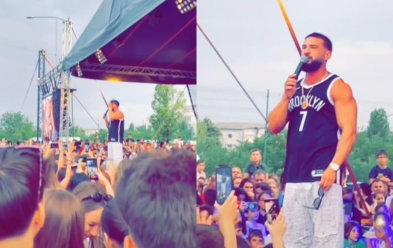 Discursul lui Dorian Popa la un concert din Slatina. Le-a dat sfaturi fanilor din Biblie: „Să îl țineți pe Dumnezeu în suflet”
