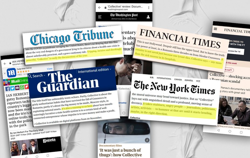 12 mari publicații ale lumii, printre care New York Times, Financial Times, The Guardian și Los Angeles Times, laudă un lucru făcut în România﻿