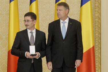 Membrii Consiliului Concurenței au fost decorați, joi, 18 mai 2018, la Palatul Cotroceni, de către președintele Klaus Iohannis. | Foto: Hepta