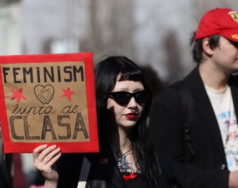 Protest pentru drepturile femeilor în Piața Universității: „Luptăm pentru o justiție reproductivă”