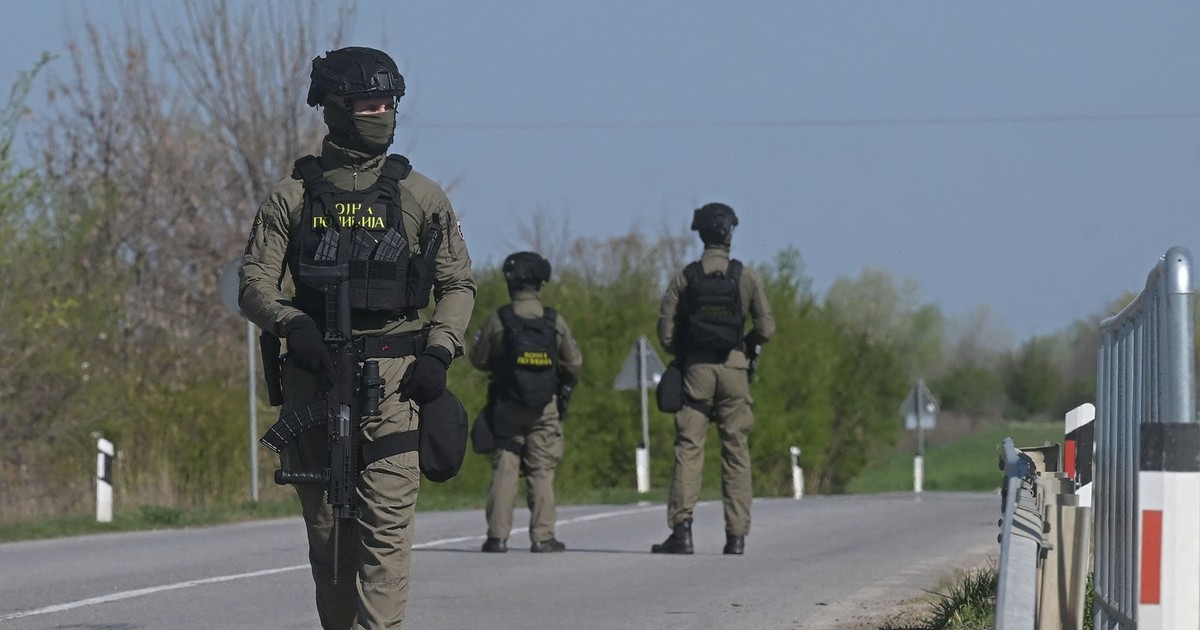 Membri ai poliției militare sârbe. Imagine cu caracter ilustrativ Foto: Profimedia