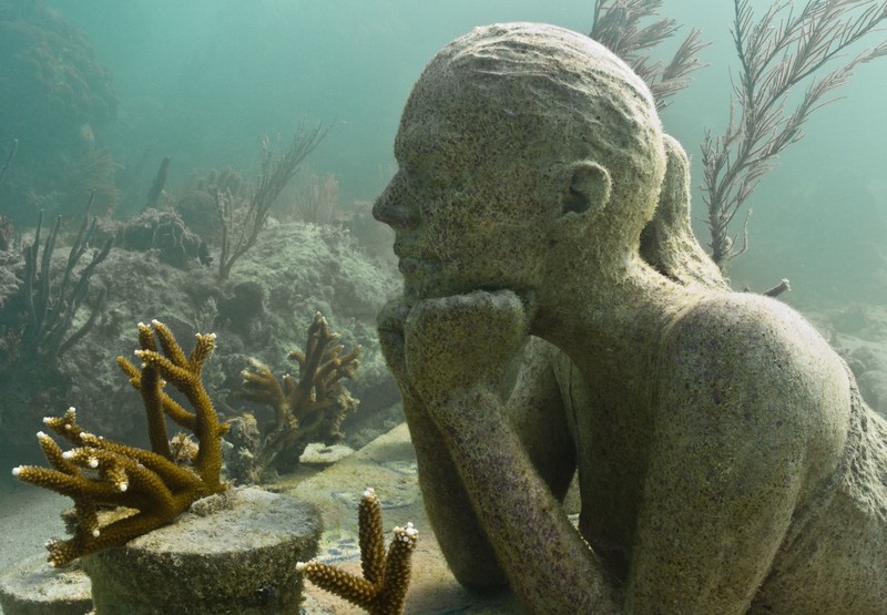 Special fees - outside subscription deals Cancun and Isla Mujeres Underwater Art Museum sculptures by Jason deCaires Taylor 'The Silent Evolution' Cancun and Isla Mujeres Underwater Art Museum sculptures by Jason deCaires Taylor, Mexico - Jan 2010,Image: 222677072, License: Rights-managed, Restrictions: Special fees - outside subscription deals, Model Release: no